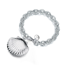 Женский браслет из серебра 925 пробы, в стиле панк 2024 - купить недорого