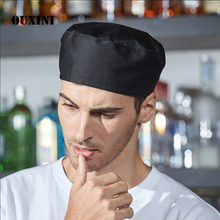 chef hat/cap quality waiters working hat for men and women in the kitchen fun chef toque classic flat caps 2024 - buy cheap