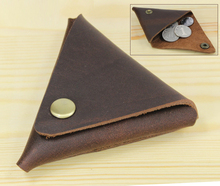 Handmade Vintage Genuine Leather Coin purse small Coin Bag  Coin holder Creative Lovely Wallet little gift 2024 - buy cheap