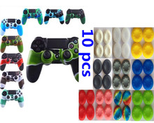 10 Camouflage Silicone guard Skin Cover Case Protective+10 Thumbstick Silicone Grip For Sony PS4 Playstation 4 PS4 Pro PS4 Slim 2024 - buy cheap
