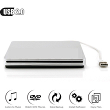 for Apple Mac Mini Unibody Mid-2011 A1347 Dekstop USB 2.0 DVD SuperDrive 8X DVD-ROM Combo Player 24X CD Burner External Drive 2024 - buy cheap
