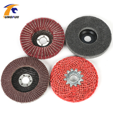 Tungfull Tool Set Polishing Wheel 100mm 4 Inch Buffing Pad Grinding Abrasive Disc Dremel Style Accessories For Rotary Tools 2024 - buy cheap