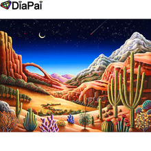 DIAPAI 100% Full Square/Round Drill 5D DIY Diamond Painting "Cactus landscape" Diamond Embroidery Cross Stitch 3D Decor A19136 2024 - buy cheap