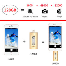 Флеш-накопитель USB OTG 3,0 для iPhone/iPad/IOS/Android/PC 256 ГБ 128 Гб 64 ГБ 32 ГБ 16 ГБ флеш-накопитель 3 в 1 высокоскоростной флеш-накопитель 2024 - купить недорого