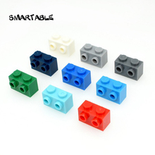 Smartable Brick Special 1x2 with Studs on 1 Side Building Blocks Parts Toys For Kids Compatible 11211 50pcs/lot 2024 - buy cheap