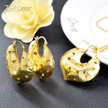 ZEA Dear Jewelry Romantic Heart Jewelry Set For Women Necklace Earrings Pendant Fashion Jewelry For Wedding Big Jewelry Findings 2024 - buy cheap
