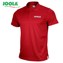 Новое поступление 2018, одежда для настольного тенниса JOOLA, спортивная одежда, быстросохнущая Мужская рубашка с коротким рукавом для пинг-понга, спортивные трикотажные изделия для бадминтона 2024 - купить недорого