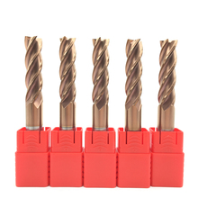 5pcs End Mill 12mm Long 100mm HRC60 4Flute 2F 3F 12*100 Solid Carbide Spiral Straight Shank End Mills CNC Slotting Mill Cutter 2024 - buy cheap