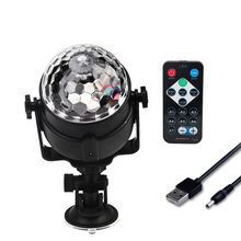 1- 4PCS Mini USB 9W led Party Lights Portable Crystal Magic Ball Home Party Karaoke Decorations Colorful Stage LED Disco Light 2024 - buy cheap