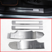 Stainless Steel Door Sill Plate Protector Threshold Trim For Land Rover Discovery Sport 7 Seats 2015 2016 2017 2018 2024 - buy cheap
