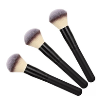 Professional Foundation Brushes Soft Fiber Wood Handle Powder Blush Brushes Face Makeup Tool Facial Foundation Makeup Tool 2024 - buy cheap