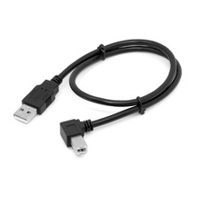 Cable USB 2,0 A para impresora, cable de 50cm macho A 90 grados con ángulo izquierdo 2024 - compra barato