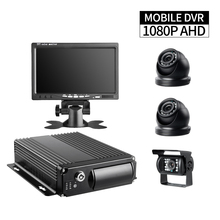 4CH 1080P Truck SD MDVR Bus,Car,Trailers, Harvester with AHD 2.0MP Mini Cameras,7 inch VGA Monitor G-sensor Mobile DVR Recorder 2024 - buy cheap