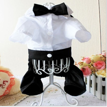 Clothes for Small Dogs Puppy Teddy Poodle Chihuahua Coat Handsome Pets Dog Suit Wedding Dress Pet Clothes ropa para perro 20 2024 - buy cheap