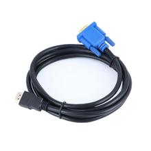 1,8/3 м HDMI-VGA кабель 15Pin адаптер папа-папа видео 1024x768 p Высокая четкость супер быстрая скорость передачи 2024 - купить недорого