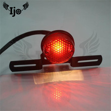 Motorcycle taillight for cruising car modification, retro rear taillight, rear brake lamp assembly rear license plate lamp 2024 - buy cheap