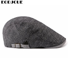 Gatsby-Boina suave de algodón para hombre y mujer, gorro plano, Retro, Vintage, Boina suave, informal, para vendedor de periódicos, Cappello Uomo 2024 - compra barato