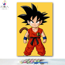 Diy Colorings Pictures By Numbers With Colors Dragon Ball Sun Wukong Anime Picture Drawing Painting By Numbers Framed Home Buy Cheap In An Online Store With Delivery Price Comparison Specifications Photos