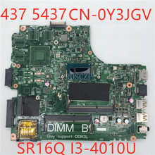 Placa-mãe para computador portátil pavilion 0y3jfloral 437 pwb, frete grátis, vkj89 rev: a00 sr16q CN-0Y3JGV 3l, funcionando bem 2024 - compre barato