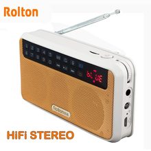 Rolton e500 caixa de som estéreo, bluetooth, rádio fm, portátil, rádio, mp3 play, som, gravação, mãos livres, para celular e lanterna 2024 - compre barato