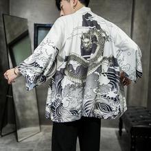 Японская уличная одежда, легкая винтажная рубашка-кимоно, большие размеры 5XL, 4XL, летние мужские рубашки, повседневные офисные рубашки для мужчин, XXXXXL 2024 - купить недорого