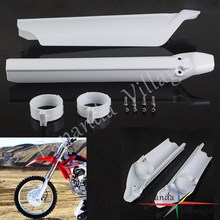 Universal Motorcycle 55mm Fork Guards Motocross Dirt Bike Shock Protector For Suzuki Honda Yamaha Kawasaki XC SX EXC XCF SXF 2024 - buy cheap