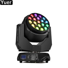 2020 New LED 19X15W RGBW 4IN1 Big Bee Eye Moving Head Light With Zoom Rotating Mac Aura Stage Light Disco DJ party Lighting 2024 - buy cheap