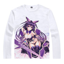 Date A Live T-Shirt Shido Shirt heat-transferred Long sleeves t-shirts anime Fan kawaii costume t-shirts men's Anime shirts a 2024 - buy cheap