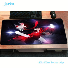 akame ga kill mousepad gamer laptop 800x400x3mm gaming mouse pad ergonomic notebook pc accessories laptop padmouse ergonomic mat 2024 - buy cheap