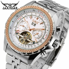 JARAGAR Tourbillon Series Mens Automatic Mechanical Watches Top Brand Luxury Stainless Steel Men Sport Watch Relogio Masculino 2024 - buy cheap