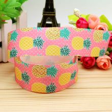 DUWES DHK 1.5'' Free shipping pineapple printed grosgrain ribbon hair bow headwear party decoration wholesale OEM 38mm H5237 2024 - buy cheap