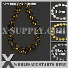 SS38 8mm Handmade Round Rhinestone Cup Chain for Jewelry Black Rhinestones 2024 - buy cheap