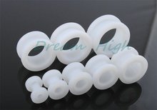 Ear Piercing Flesh Tunnel UV Acrylic Ear Plugs Fashion body piercing jewelry 2-12mm 80pcs/lot Free Shipping 2024 - buy cheap