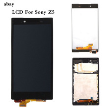 5.2" For Sony Xperia Z5 E6633 E6683 E6603 E6653 LCD Display Touch Screen Digitizer Assembly with Frame Dual card For Sony Z5 LCD 2024 - buy cheap