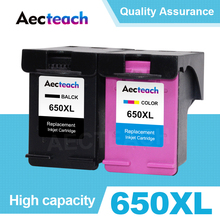 Aecteach Compatible 650XL Ink Cartridge Replacement for HP 650 XL Deskjet 1015 1515 2515 2545 2645 3515 3545 4515 4645 Printer 2024 - buy cheap