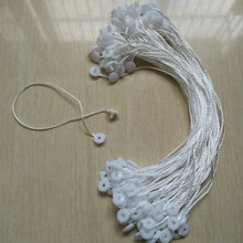 500 шт./лот белая круглая веревка для бумажных бирок шнуры для одежды подвесные бирки Струны для платья 2024 - купить недорого