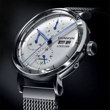 GUANQIN Automatic Mechanical Men Watch Luxury Clock Top Brand Stainless Steel Mesh Belt Waterproof Watch Men 2019 Brand New Hot 2024 - buy cheap