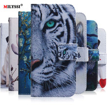 PU Leather Flip Case For Xiaomi Redmi Note 6 8 Pro Case Phone Case For Xiaomi Redmi 7 Note 7 Redmi GO Wallet Cover Painted Case 2024 - buy cheap