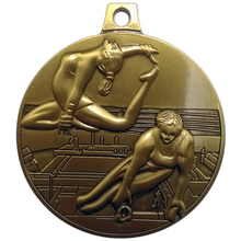 Custom Art Dance Medal Cheap Antique Copper Sports 3D Medal 2024 - buy cheap