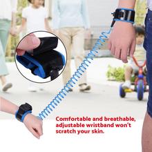 2.5M Baby Kids walker Anti Lost Wrist Leash with Safety Key Lock Child Toddler Harness Wristband Assistant Hand belt Drop wings 2024 - buy cheap