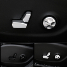 Interruptor de ajuste de asiento de coche, accesorios de embellecedor de cubierta de marco, para Jeep Cherokee KL 2014/15/16/17/18 ABC mate, 6 uds. 2024 - compra barato