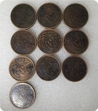 Копия монет 10 градусов в Бельгии, 1832-1856 гг. 2024 - купить недорого