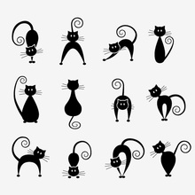 Molde de metal para corte de gato, desenhos animados, animais engraçados, para scrapbooking, artesanato, cartões de papel, novo 2018 2024 - compre barato