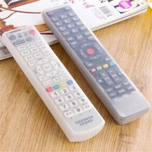 2020 Useful Silicone Remote Control Cover Case Transparent TV Remote Control Case Air Conditioning Dust Protector Storage Bag 2024 - buy cheap