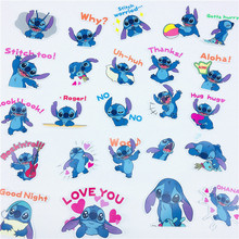 38 PCS Cute blue ugly mob mini Stickers Crafts And Scrapbooking stickers book Student label Decorative sticker DIY Stationery 2024 - buy cheap