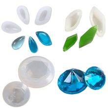 Juego de moldes de silicona para fabricación de joyas, 7 Uds., Diamante en forma de gota de agua, diseños DIY, resina, fundición, artesanía 2024 - compra barato