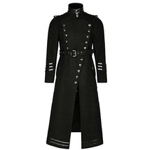 Disfraz de Doctor de la peste para hombre, chaqueta gótica Punk, Steampunk, negra, Cosplay, L320 2024 - compra barato