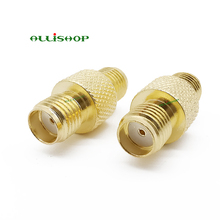 2Pcs SMA Female Switch Female Coax RF SMA Adapter Connector Coupler Straight SMA Jack Barrel Connector 2024 - buy cheap