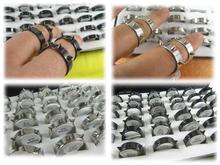 36 Pcs/lot Punk Style Spike Stainless Steel Rings Mens Ring 2024 - buy cheap