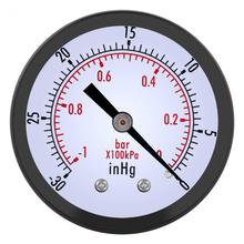 Mini Dial de presión de aire, 0 ~-30inHg, 50mm, manómetro de presión de aire con doble escala, herramienta de medición 2024 - compra barato